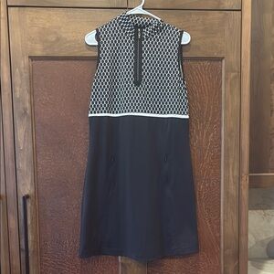 Tail Black and White Sheath Dress for tennis, golf , pickleball size M